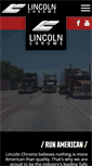 Mobile Screenshot of lincolnchrome.com